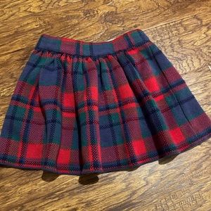 Toddler girl Christmas/Holiday skirt.